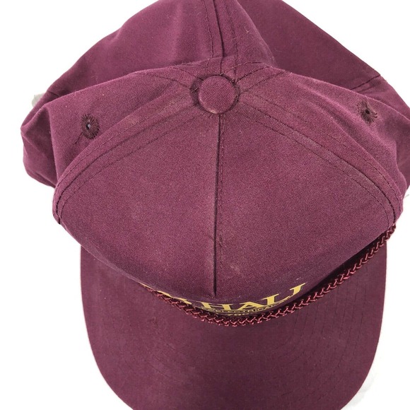 VTG MB HALL DISTRIBUTOR OF ELECTRICAL SUPPLIES HAT CAP TRUCKER ROPE ADJUSTABLE - Picture 9 of 15